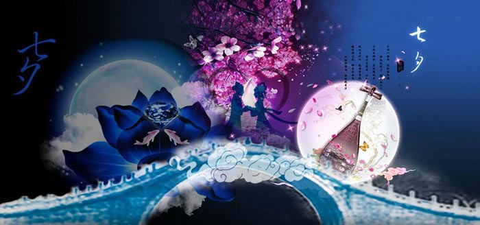 七夕節(jié)主畫(huà)面設(shè)計(jì)